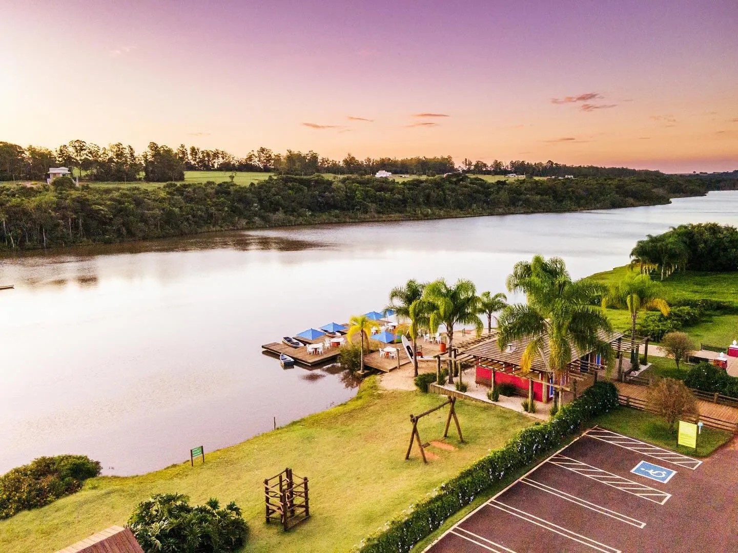 Lote premium Gleba III — Santa Bárbara Resort Residence área verde